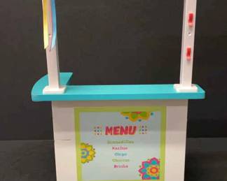 American Girl Snack Stand And Accessories 