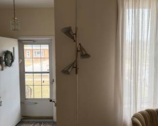 Mid-century lamp and works