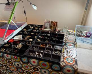 Costume, jewelry, and some Southwest silver