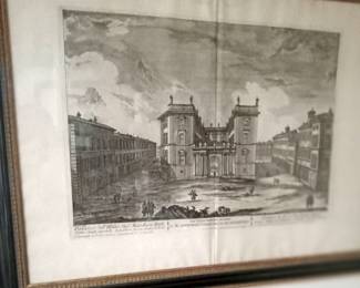 Antique engravings