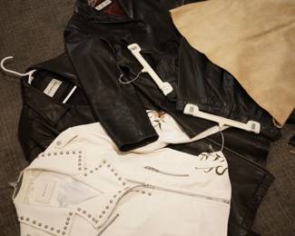 Woman's leather items