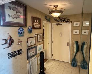 Wall art & decor located at the main entrance