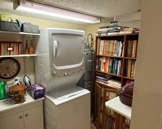 Some of the many books available at this estate