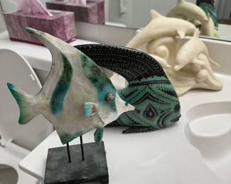 Dolphins and fish