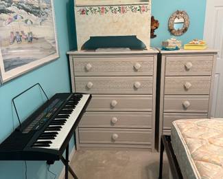 Matching chests, end table