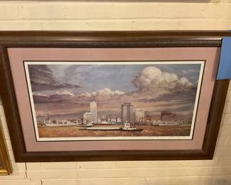 Burny Myrick Signed Print