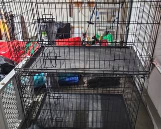 2 Large Dog Crates