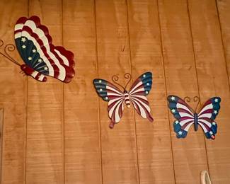Metal Butterfly Decor
