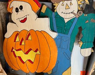 Fall Yard Decorations