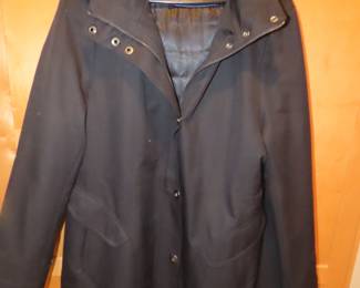 Warm coat.