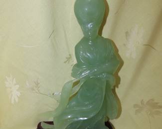 Jade figure.