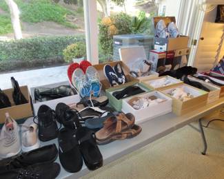 New shoes and slippers sizes 9-9.5.