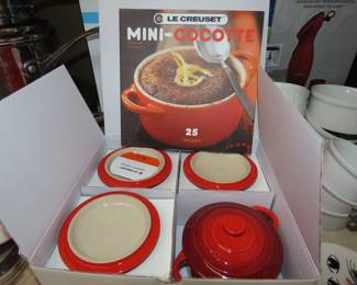 New in box Le Creuset ovenware.