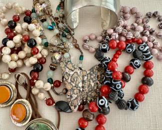 Natural stone necklaces +