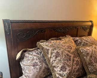 Ashley Millennium Collection Chateau Frontenac Eastern King Bed (Headboard- 80"W x 54"H)