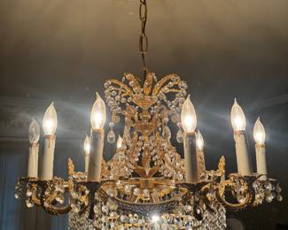 Elegant Crystal Chandelier