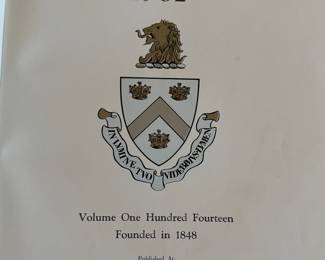 1962 Columbia University Yearbook (Brian DePalma & Robert Kraft Alum Included)