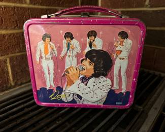 Vintage 1973 Metal/Tin "The Osmonds" Lunchbox no thermos (Back)