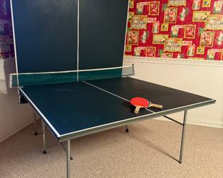 Fully Functional / Collapsible Table Tennis Game
