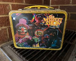 Vintage 1979 Metal/Tin Jim Henson Muppet Show Lunchbox / No Thermos (Back)