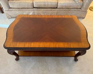 Inlaid Rectangular Coffee Table (50"L x 30"W x 20"H)