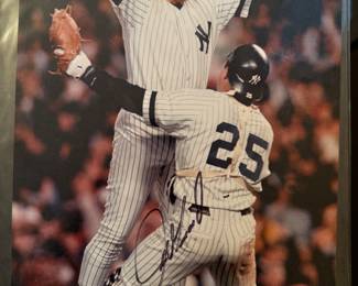 New York Yankees Joe Girardi Autographed Photograph