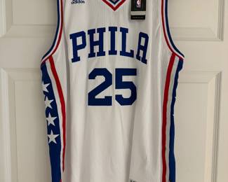 Adidas Philadelphia 76'ers Ben Simmons #25 Autographed Size XXL Jersey NEW/TAGGED(Front) Upper Deck COA