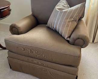 Thomasville Upholstered Armchairs (35"W x 33"D x 30" Back Height) (2 Total)
