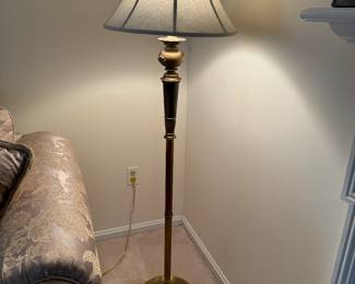 Studio Bill Blass Brass Floor Lamp
