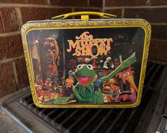 Vintage 1979 Metal/Tin Jim Henson Muppet Show Lunchbox / No Thermos (Front)