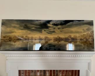 Mounted "Mirrored" Landscape Photograph