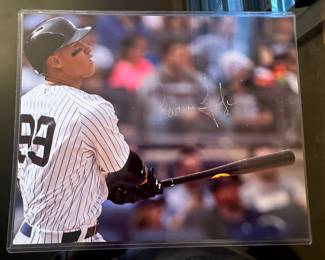 New York Yankees Aaron Judge Autographed Photograph