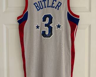 Adidas Washington Wizards / 2008 NBA East All-Stars Caron Butler #3 Autographed Jersey Size XL NEW / TAGGED(Back)