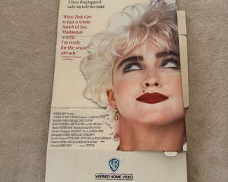 Madonna "Who's That Girl" Cardboard Movie Display Promotion 