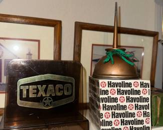 Texaco Memoribilia
