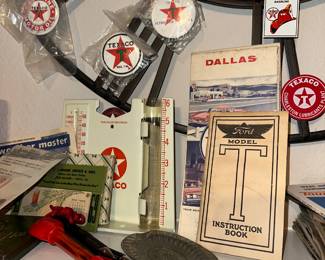 Texaco Memoribilia