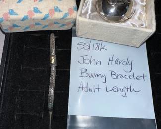 John Hardy Bunny Bracelet & Box