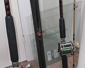 Couple of Off Shore Poles and Reels
