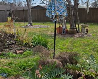 More Yard Decor and Plants
