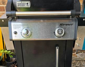 Weber Spirit BBQ Pit - We have cover as well.