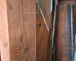 3 Large Blocks of Wood - Gas Cans