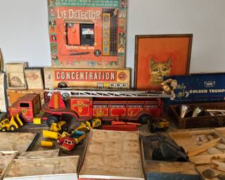 More Shells and Vintage Toys