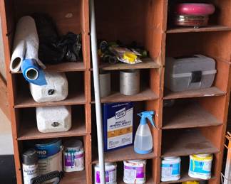 Paint Supplies  - Shelf