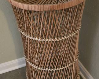 Wicker Pedestal 