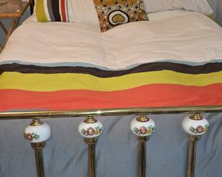 Brass Queen Bed