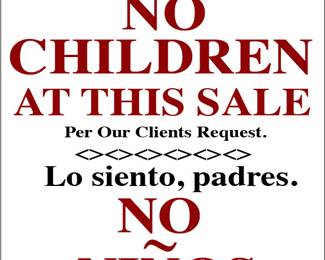 NO CHILDREN per client