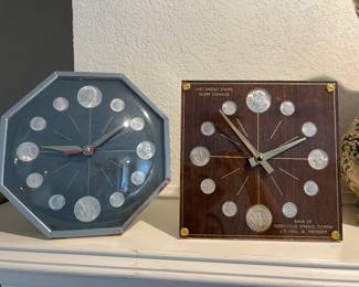 Silver coinage ⏰ clocks 