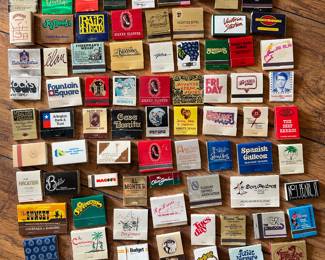 Vintage match books!