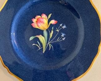 Spode tulips dinner plste