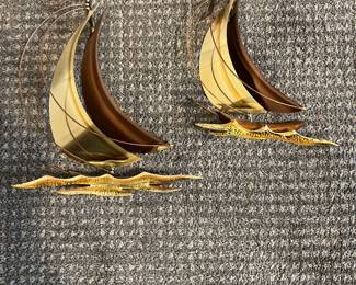 Vintage sail boats